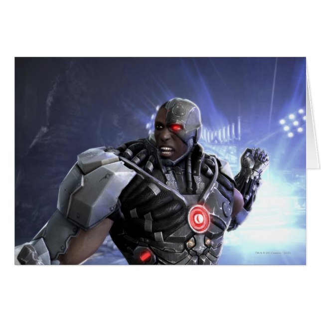 Cartão Imagem: Cyborg 2 (Frente Horizontal)