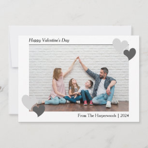 Cartão Imagem do Casal Romântico Elegante