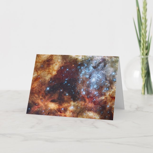 Cartão Imagem do Telescópio Hubble (Frente)