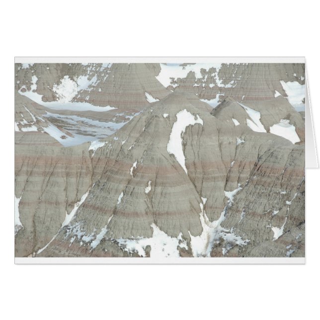 Cartão Imagem Natural de Dakota do Sul (Frente Horizontal)