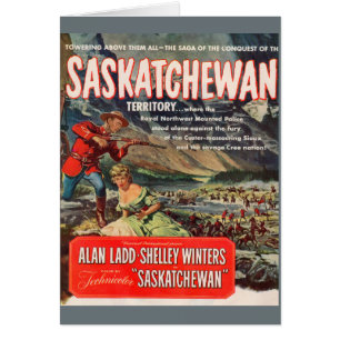 Cartão Imagem poster de filme Saskatchewan