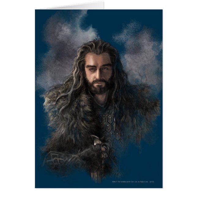 Cartão Imagem THORIN OAKENSHIELD™ (Frente)