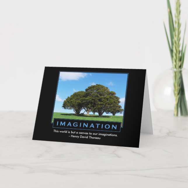 Cartão Imagination Greeting Cards (Frente)