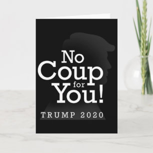 Cartão Impeach Donald Trump Apoiador Trump Contra Impeach