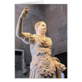 Cartão Imperador romano de Titus Flavius Vespasianus-