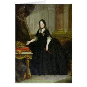 Cartão Imperatriz de Maria Theresa de Áustria