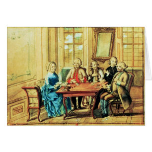 Cartão Imperatriz Maria Teresa de Áustria