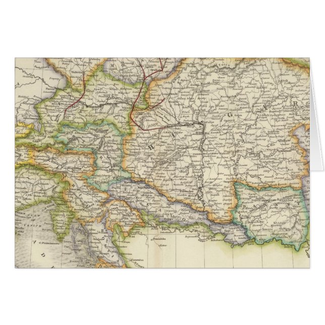 Cartão Império Austríaco 2 (Frente Horizontal)