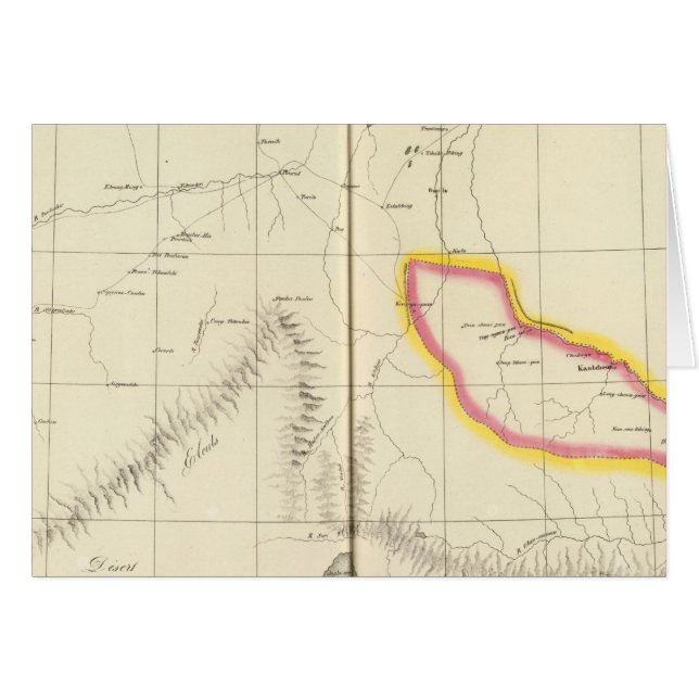 Cartão Império Chinês, Ásia 57 (Frente Horizontal)