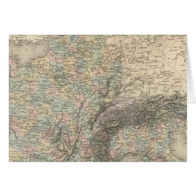 Cartão Império Francês em 1811 (Frente Horizontal)