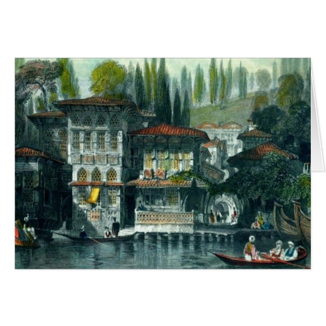 Cartão Império otomano (Frente Horizontal)