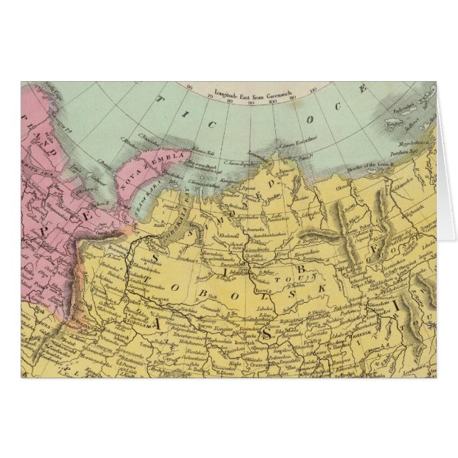 Cartão Império Russo 7 (Frente Horizontal)