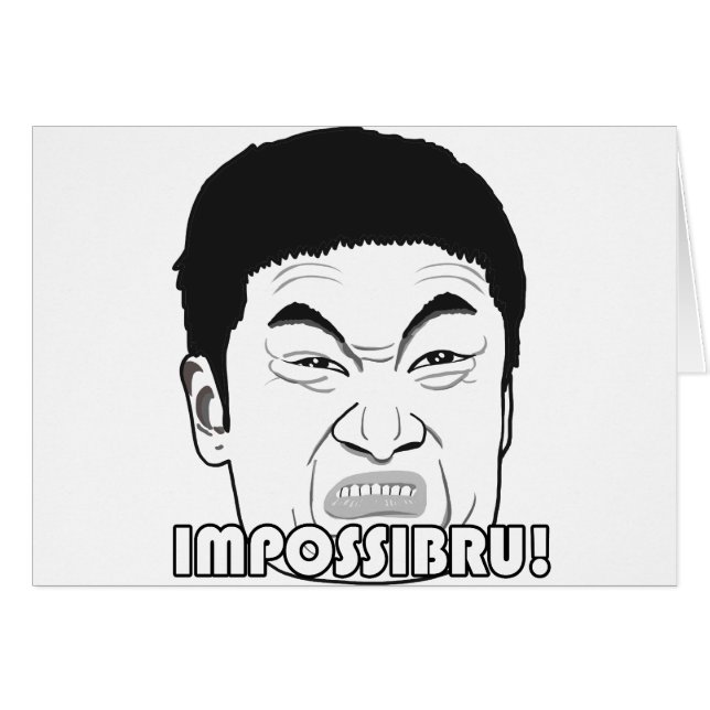 Cartão Impossibru (Frente Horizontal)