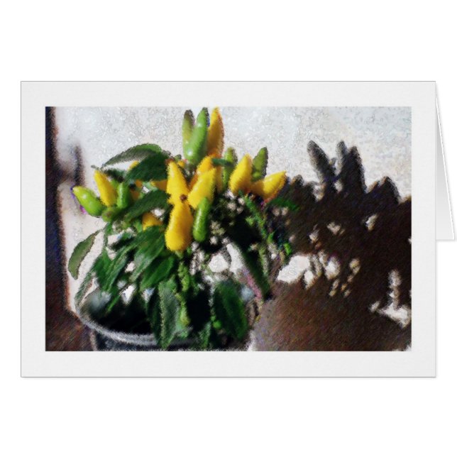 Cartão Impressão Amarelo e Sombra (Frente Horizontal)