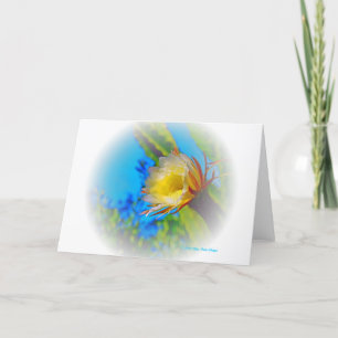 Cartão Impressão "Cactus Flower #73"