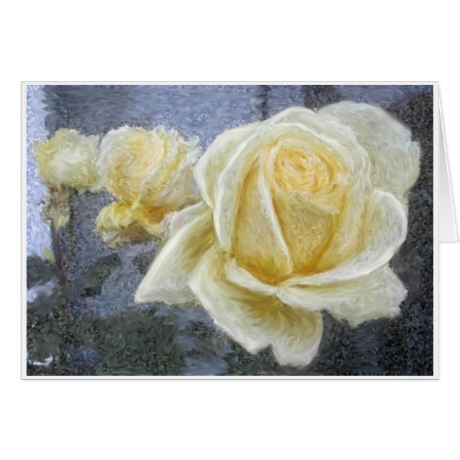 CARTÃO IMPRESSÃO DO ROSA AMARELO (Frente horizontal)