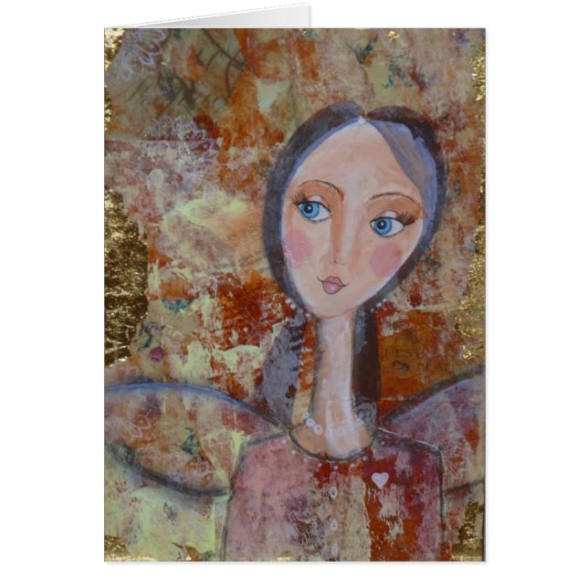 Cartão Impressão dos trabalhos artísticos originais (Frente)