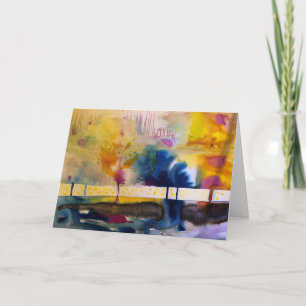 Cartão impressão ensolarada