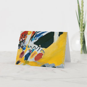 Cartão Impressão III (concerto) de Wassily Kandinsky