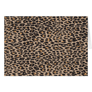 Cartão Impressão Leopardo, Manchas Leopardo, Leopardo Cas