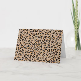 Cartão Impressão Leopardo, Manchas Leopardo, Leopardo Cas