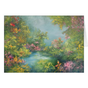 Cartão Impressão tropical 1993