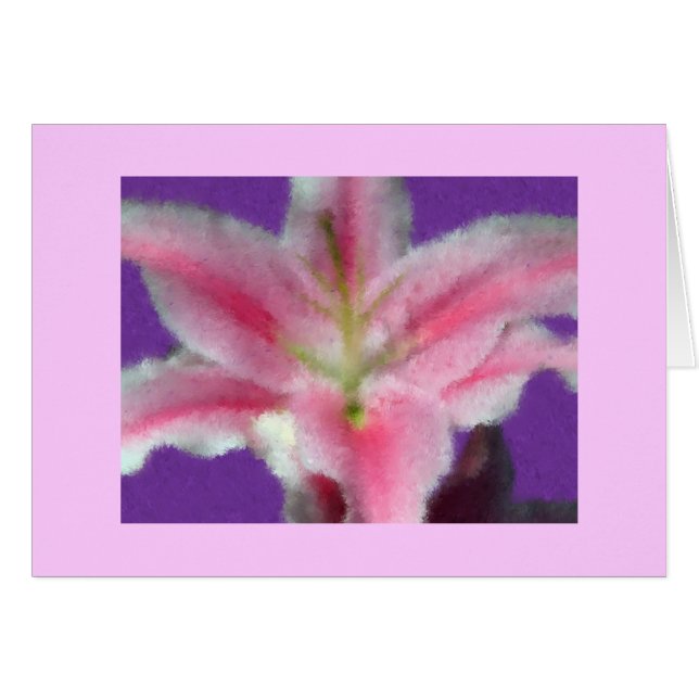 Cartão Impressionista do Stargazer (Frente Horizontal)