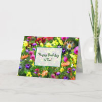 Impressões Florais Aniversário