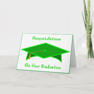 Cartão Imprimível a boné de formatura ou a placa em papel