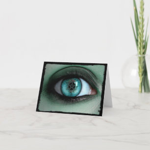 Cartão In A Witches Eye Note Card