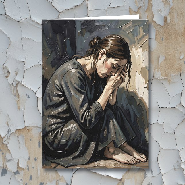 Cartão In Sympathy | Grief and Loss Poem  (Criador carregado)