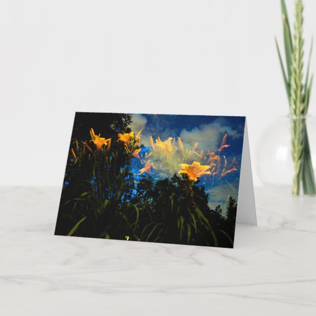 Cartão in the forests of the night card (Frente)