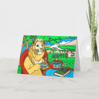 Cartão In the Jungle Greeting Card