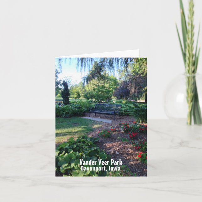 Cartão In the Park Note Card (Frente)