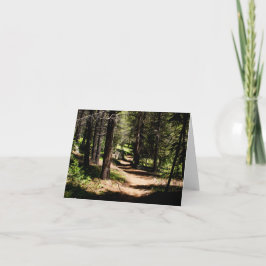 Cartão In the Pines- Winter Park Colorado Note Card