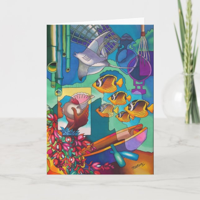 CARTÃO "IN THE SHADOWS OF SLEEPING GIANT MOUNTAIN V" (Frente)