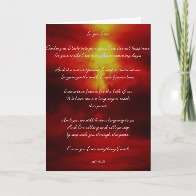 CARTÃO IN YOU I SEE (Frente)