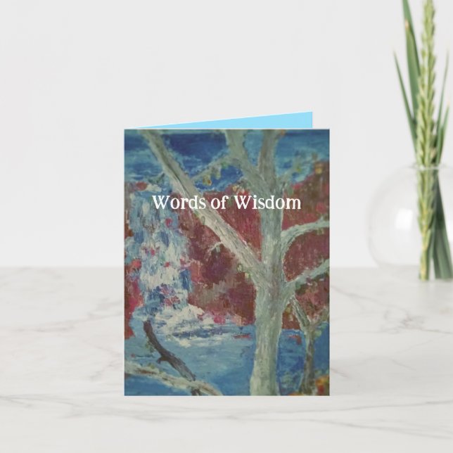 Cartão Incenagemnet G Card : Palavras De Sabedoria (Frente)