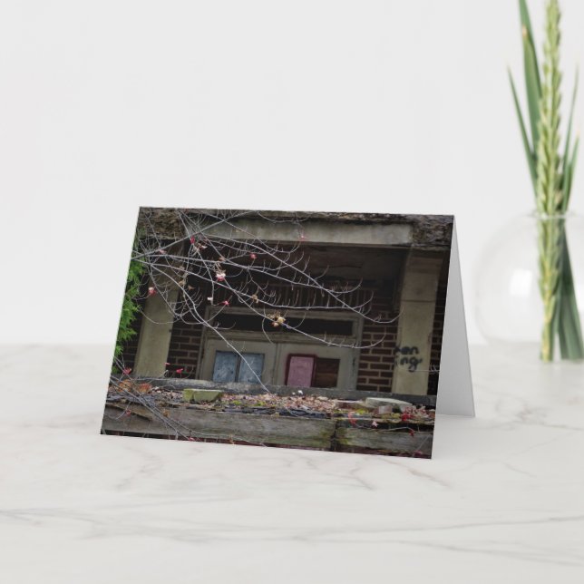 Cartão "Incendiado na História" Melhoras (Frente)