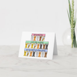 Cartão Incentivo à batalha com o Longo Mar