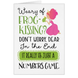 Cartão Incentivo ao namorando É apenas um jogo de números