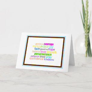 Cartão Incentivo e bênção