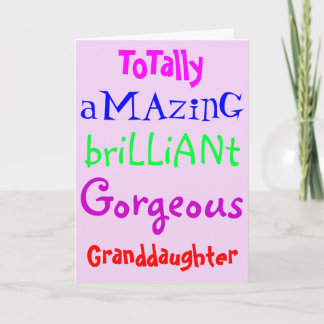 Cartão Incrível e brilhante Dia de Aniversário Personaliz