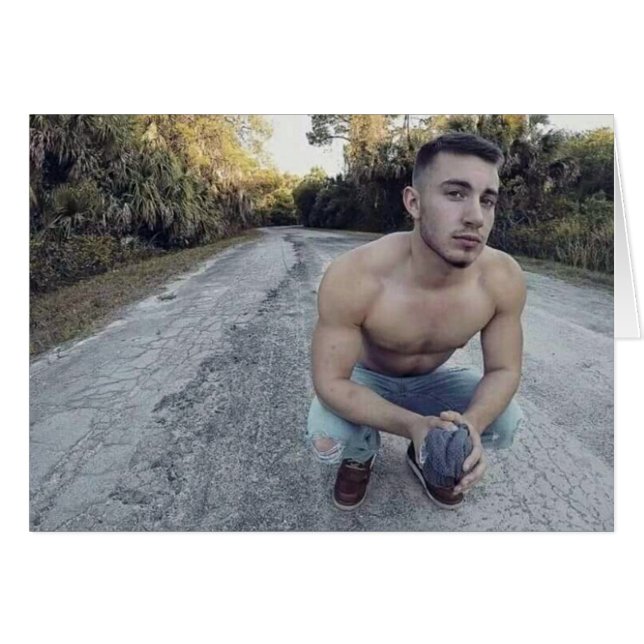 Cartão Incrível Rapariga Transgênero para Menino! (Frente horizontal)