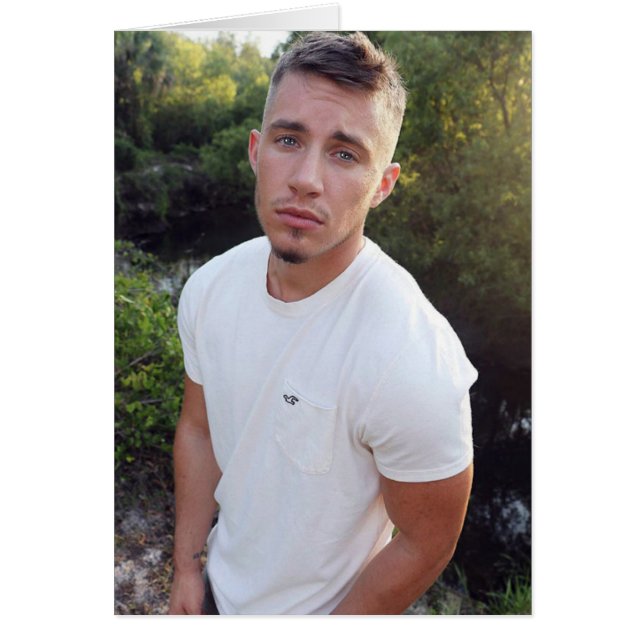 Cartão Incrível Rapariga Transgênero para Menino! (Frente)