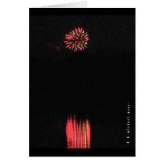 Cartão Independência refletida - brilho hoje