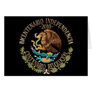 Cartão Independência/Revolução Mexicana 2010