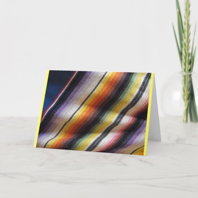 Cartão Indian Blanket Notecard (Frente)