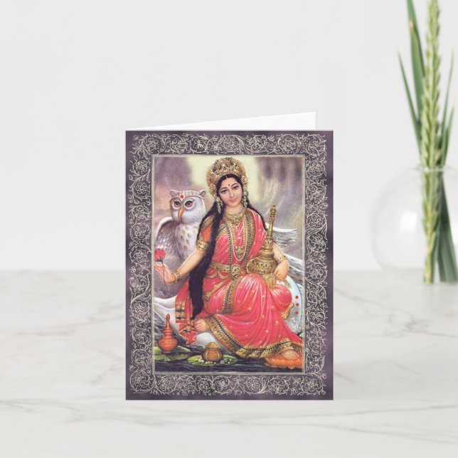 Cartão Indian Gods/Goddess - Notecard (Frente)