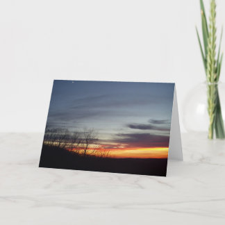 Cartão Indiana skies